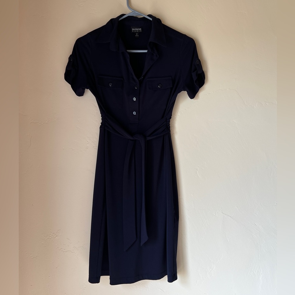 Navy Dress